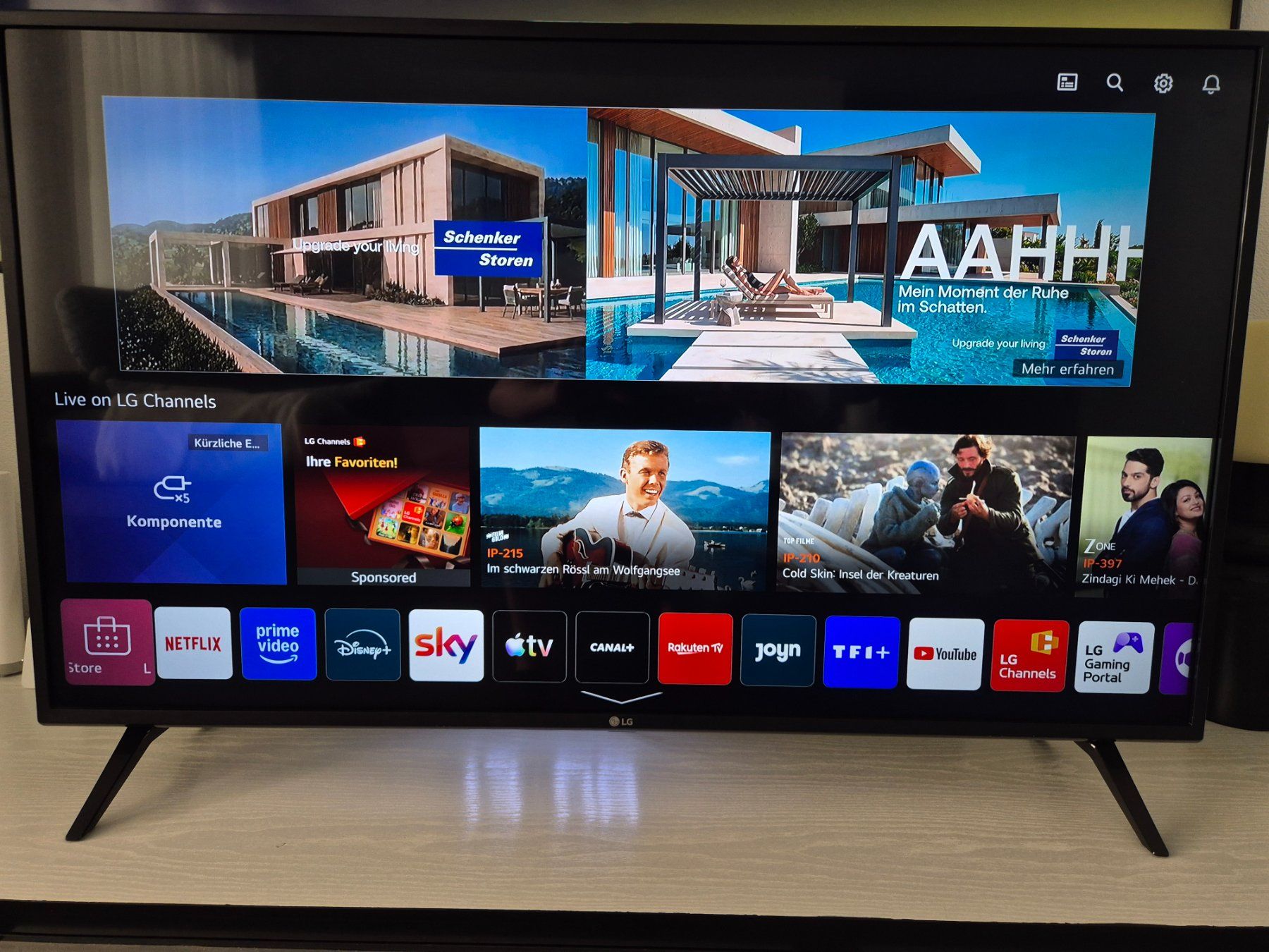LG Televisori: LG 43" UHD 4K Smart TV – Usato da Domat Ems venduto da tchnesa