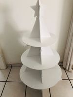 Weihnachtsbaum aus Holz, Weiss, 96cm
