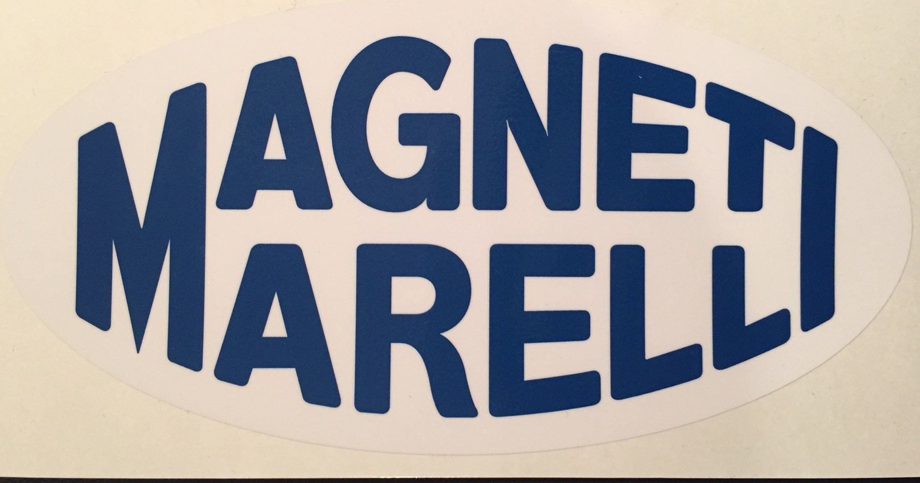 Sticker: Magneti Marelli Aufkleber Sticker 20x10cm oval – Nuovo (secondo la descrizione) da Goldach venduto da SSRConzept