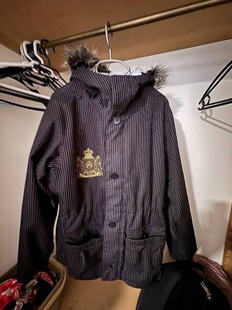 Vintage Skijacke /Popcorn Saas-Fee