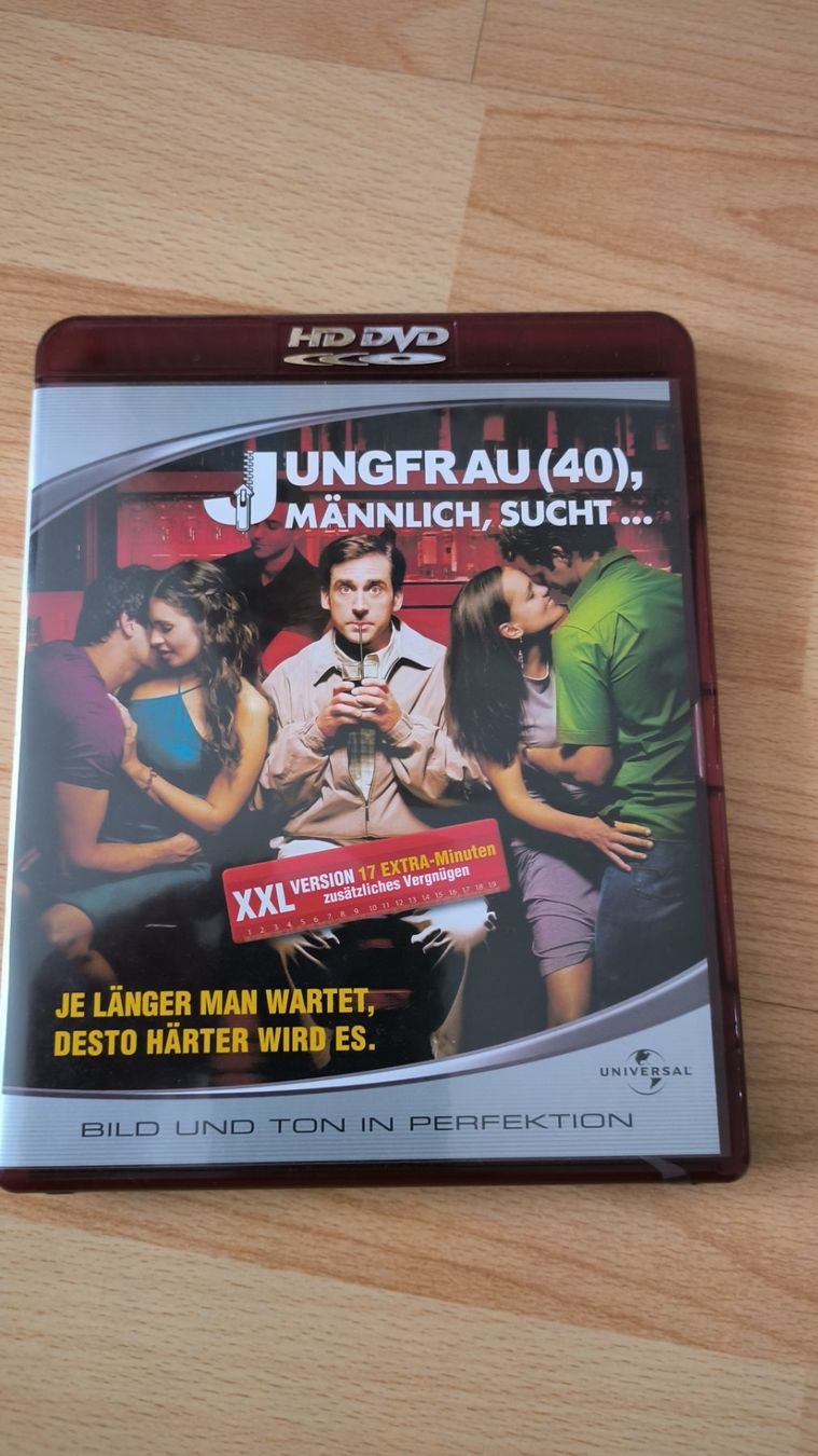 Tutti i DVDs: HD DVD Jungrau 40 Männlich, sucht – Nuovo (secondo la descrizione) da Kirchleerau venduto da Mr.Spock1
