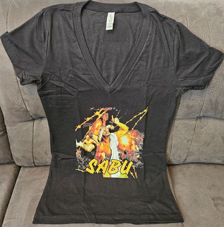 ECW / WWE Wrestling Legende Sabu Damenshirt Grösse S