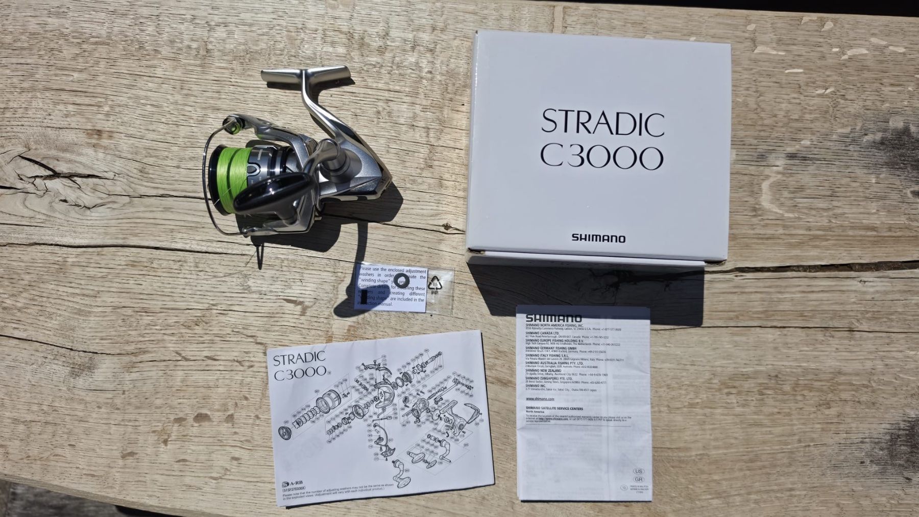 Shimano Tamburi & Mulinelli: Shimano Stradic FL C3000 Spinnrolle – Usato da Kesswil venduto da fue_j77l 2