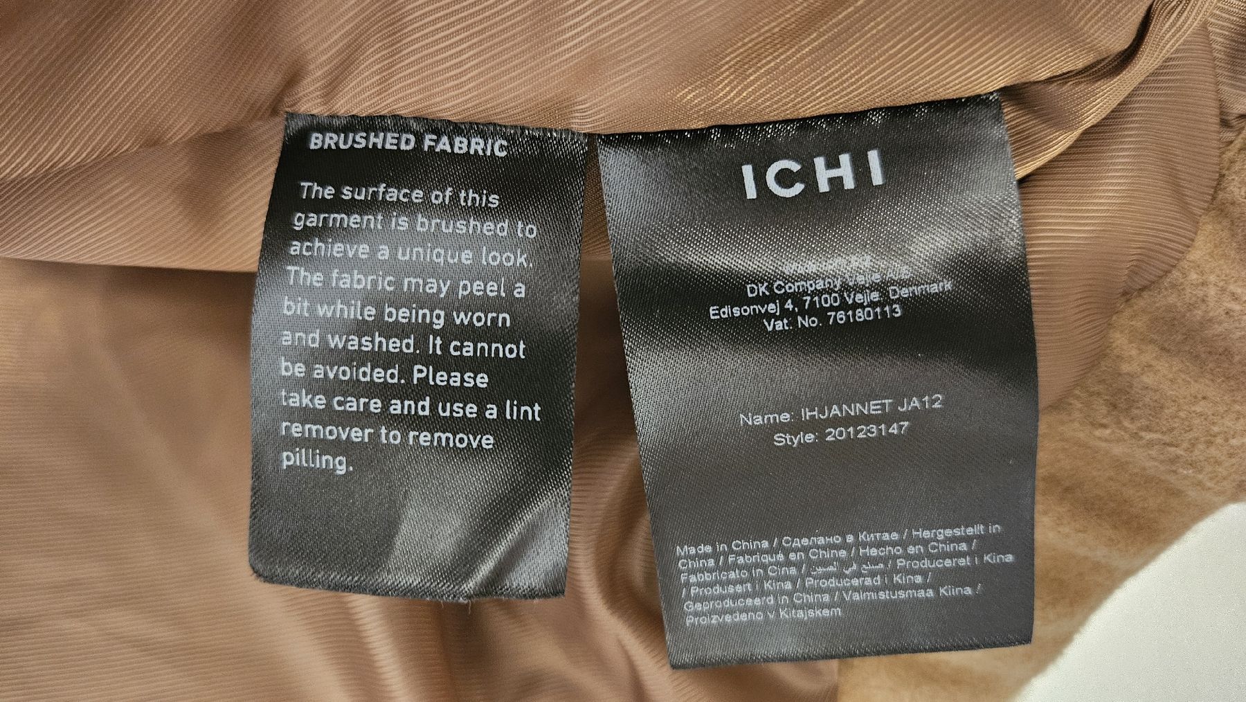 Jacken: Ichi camel bomber jacket size S – Gebraucht aus Zürich von ada_xqw6 3