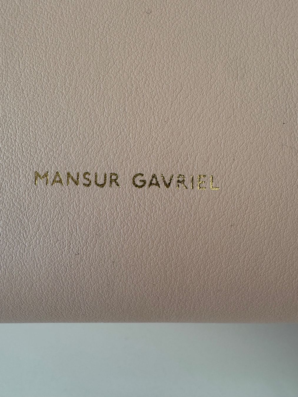 Mansur Gavriel Borse: MANSUR GAVRIEL Small Tote - Blush NP 599 CHF – Usato da Zuerich venduto da Moochie 1