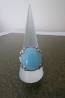 Vintage - Silberring rhodiniert Calzedon