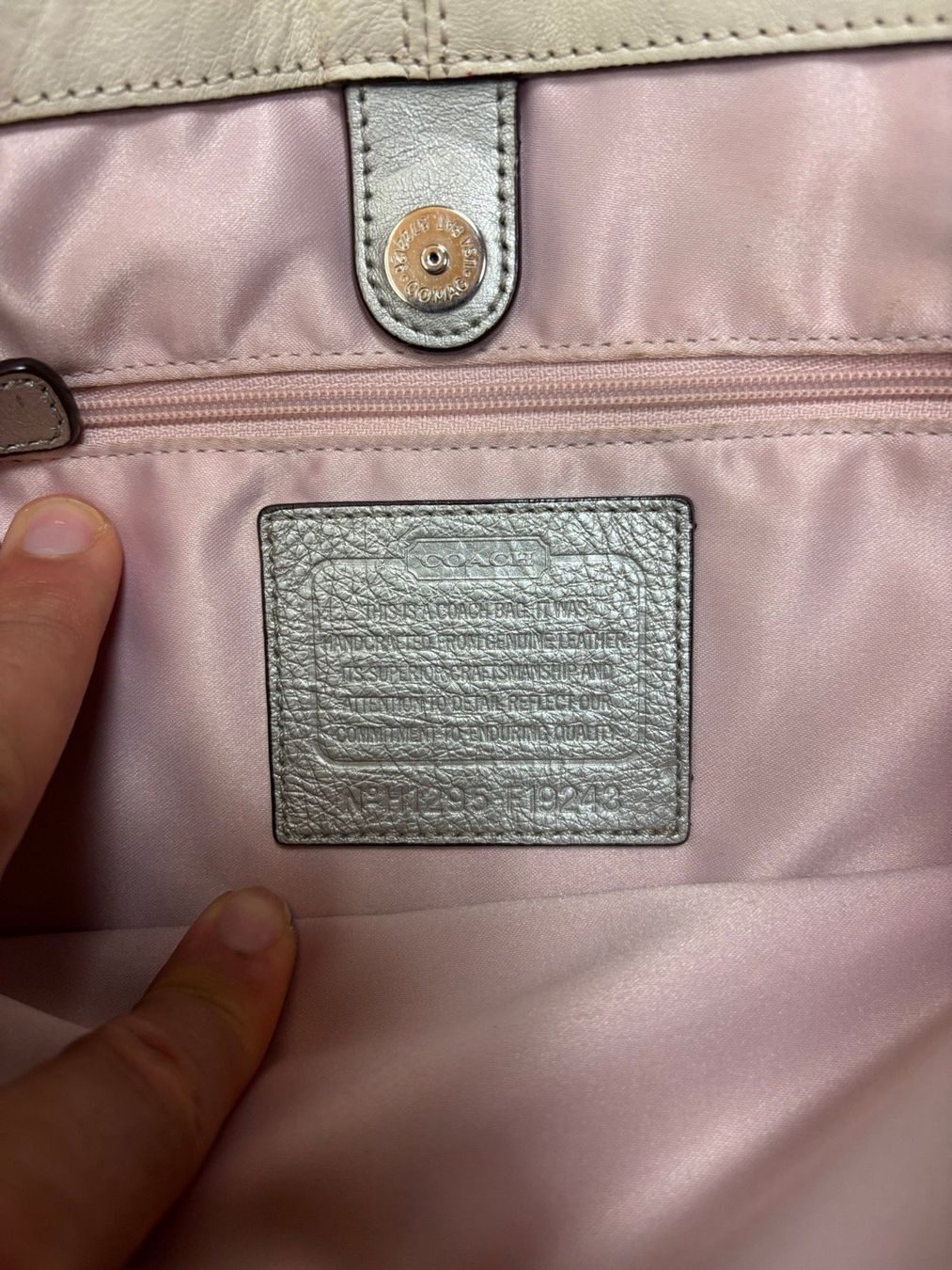 Coach Taschen für Damen: Coach Leather 2-Way Bag – Gebraucht aus Tägerwilen von Akh.Boutique 6