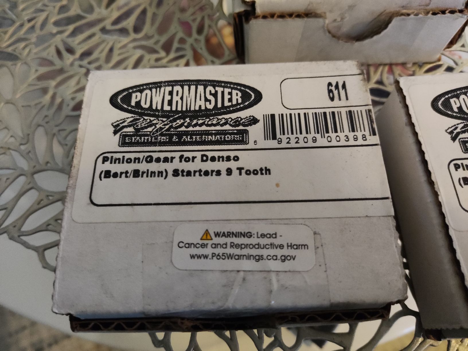 Alle Autoersatzteile: 1x Anlasser Ritzel Powermaster 611 for Denso Starter 9 Teeth – Neu (gemäss Beschreibung) aus Berikon von Weidi1 1