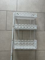 Metallregal weiss 3 Etagen -Küche/ Bad/ Vorrat