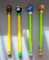 4 Wasserspritzen Tiere Panda Löwe Delfin Elefant Sommer S...