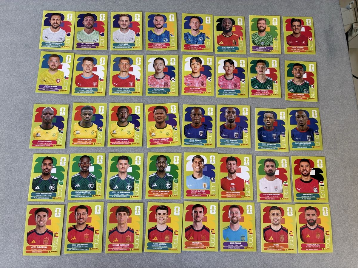 Panini Carte collezionabili: FIFA World Cup 2026 Panini Stickers Set – Usato da Emmen venduto da paesu6