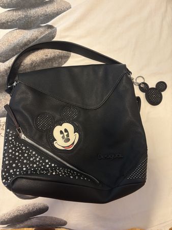 Borsa Desigual Mickey Mouse nero 🎒🐭