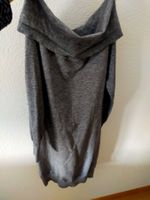 Graues Strickkleid Off Shoulder - Ideal für den Ausgang!