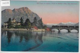 Lago di Lugano - Ponte di Melide et San