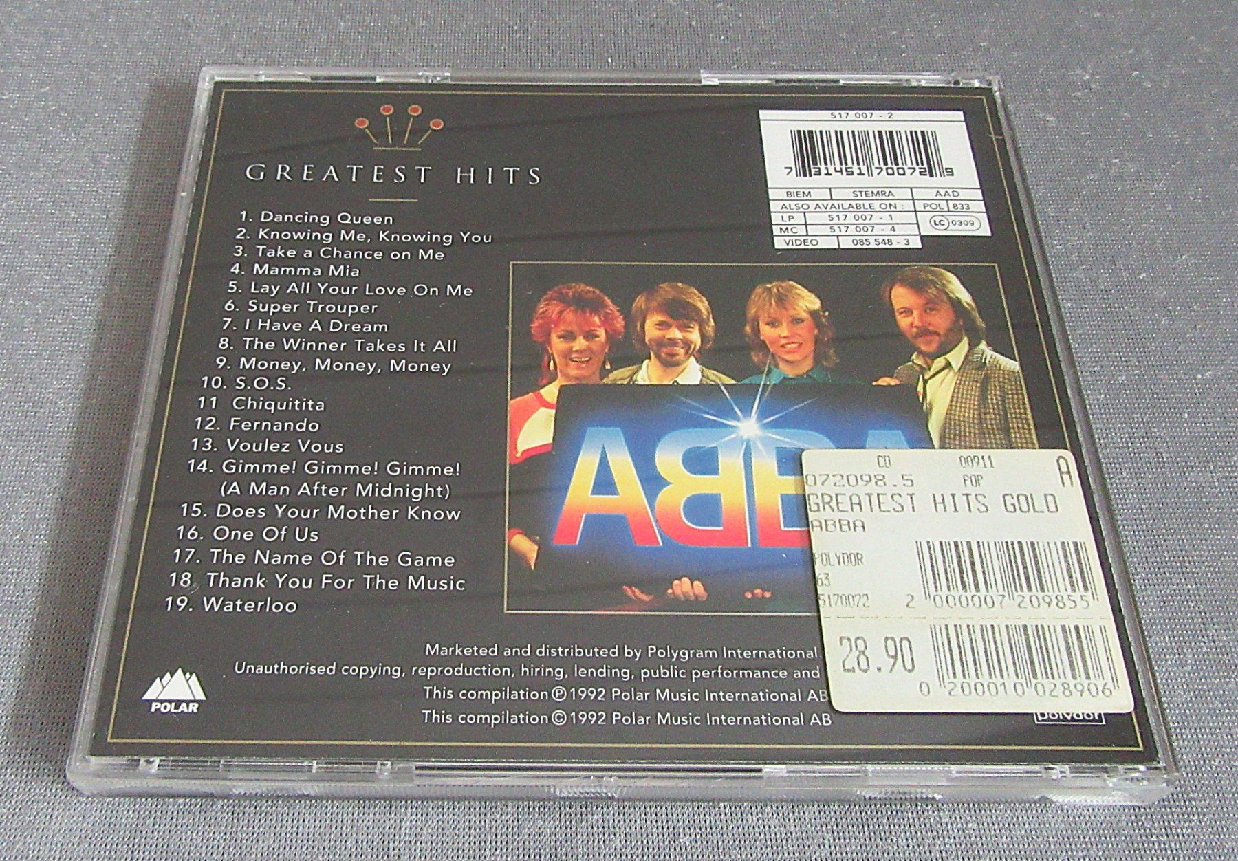 CDs: CD - ABBA Gold - Greatest Hits – Gebraucht aus Auenstein von Padabimbim 1