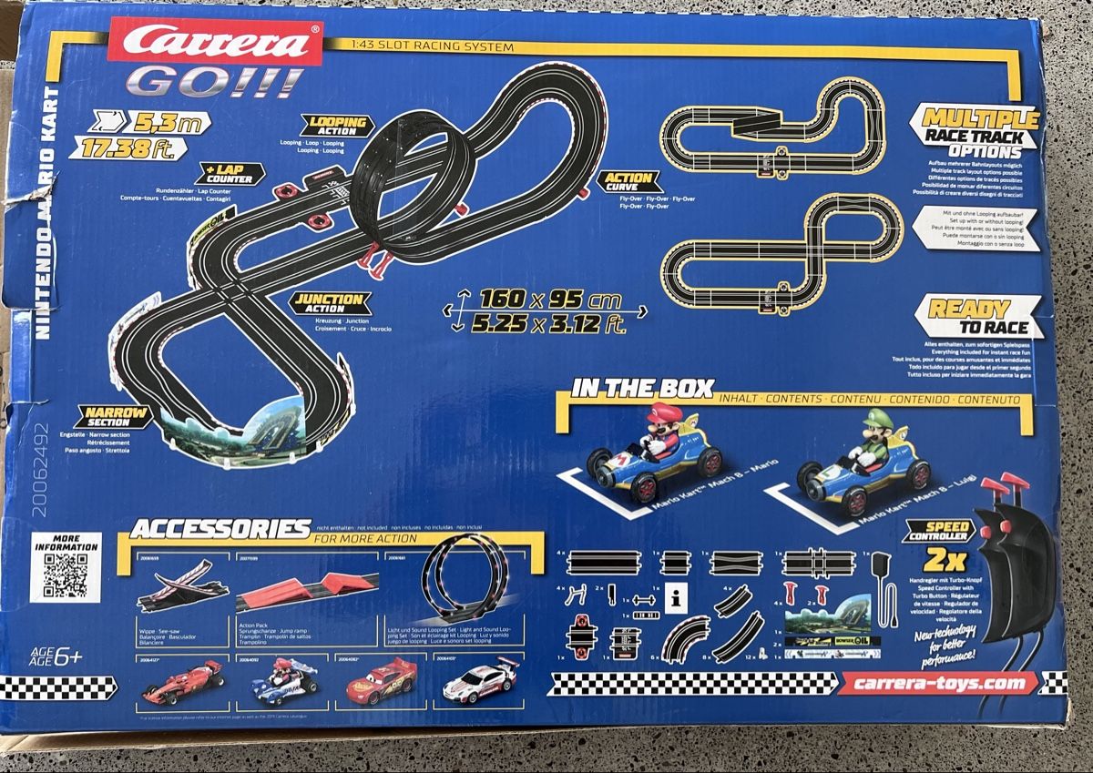 Carrera Rennbahnen: Carrera MarioKart – Gebraucht aus Ernetschwil von Ruebli04 5