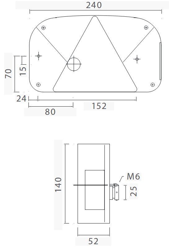 Parti ricambio per rimorchio: Rückleuchte Multipoint II links 12V – Nuovo e nell'imballaggio originale da Suhr venduto da bertone64 2