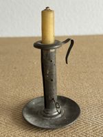 Schöner antiker kleiner Kerzenhalter Steckleuchter