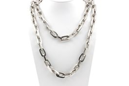 Massive Ankerkette 925 Sterling Silber Länge 82cm 144g S4659