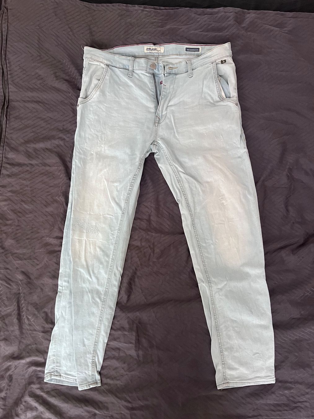 Jeans: Hellblaue Jeans – Usato da Burgdorf venduto da luc_b87g