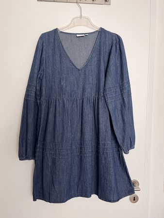 VILA Denim Kleid blau Grösse 36 guter Zustand