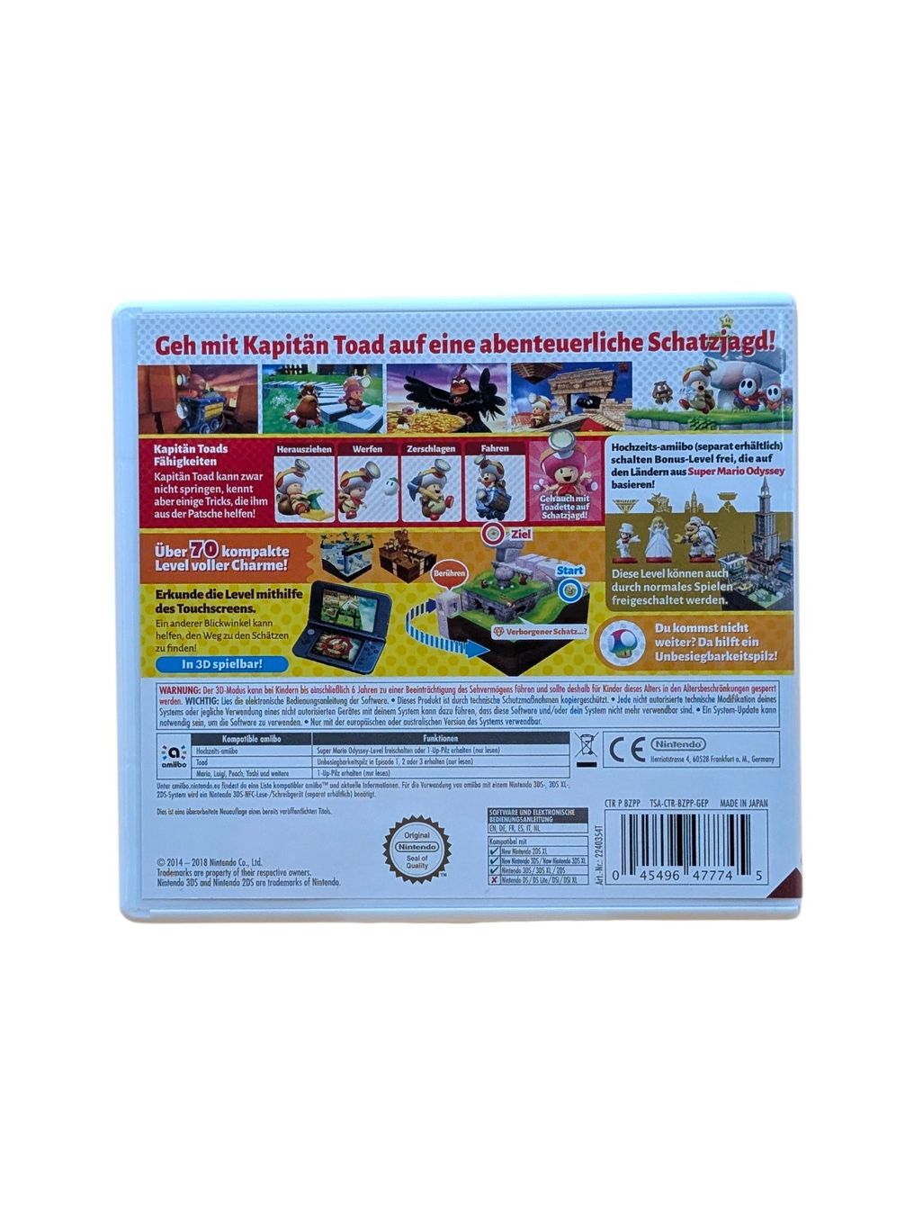 Nintendo Jeux: Captain Toad: Treasure Tracker Nintendo 3DS – D'occasion à Domat/Ems par IsseldorsShop 1