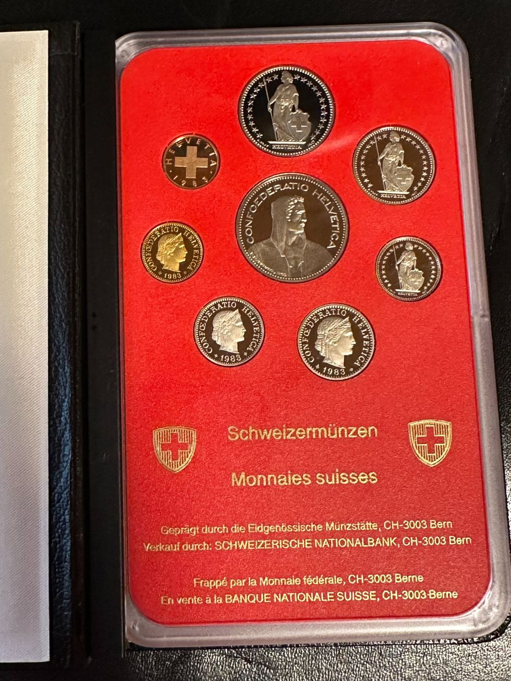 Tutti le monete: Münzsatz 1983 – Nuovo (secondo la descrizione) da Rotkreuz venduto da Scacr12 1