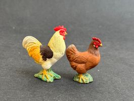 SCHLEICH 13127 - Hahn bunt Gockel Huhn