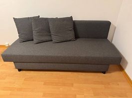 IKEA ÄLVDALEN 3er-Bettsofa, Grau-Beige, CHF 90
