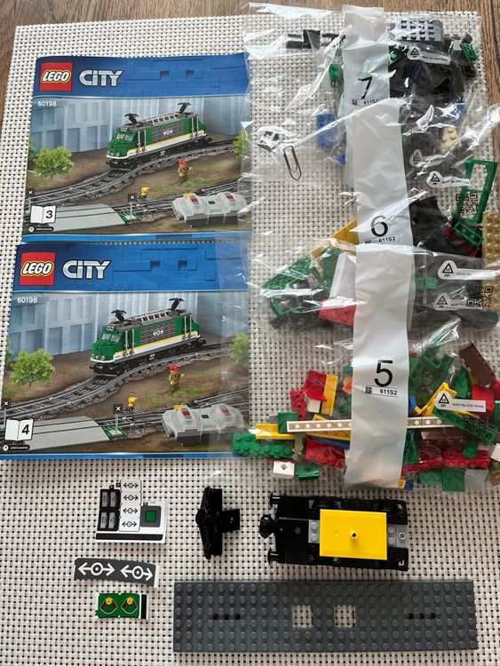 Lego City 60198 Lokomotive Lok Güterzug ohne Elektronik NEU | Kaufen ...