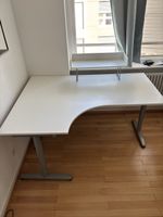 IKEA BEKANT Eckschreibtisch weiss 