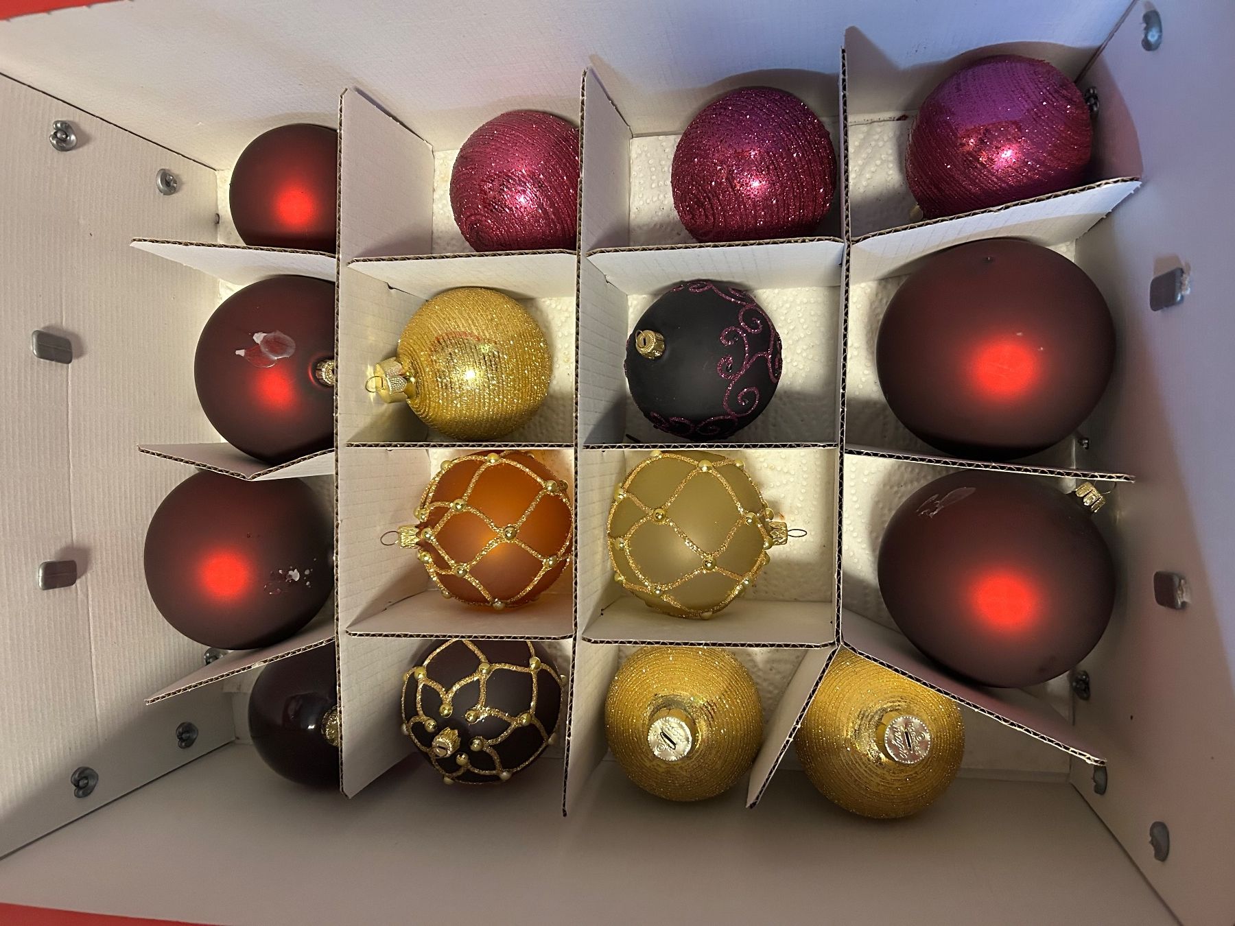Tutte le decorazioni: Weihnachtsbaumkugeln farbig, Glas, grosses Set – Usato da Orpund venduto da dionaea14 1