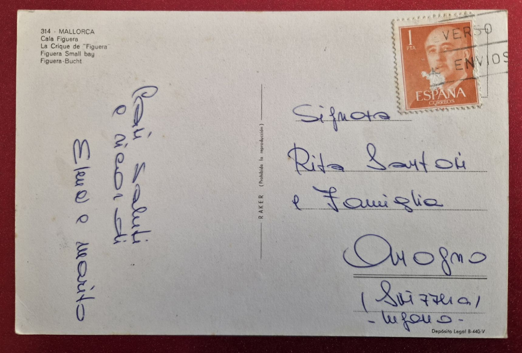 Cartoline postali: Mallorca, Figuera-Bucht, top/Vintage – Usato da Melchnau venduto da Arthurius 1