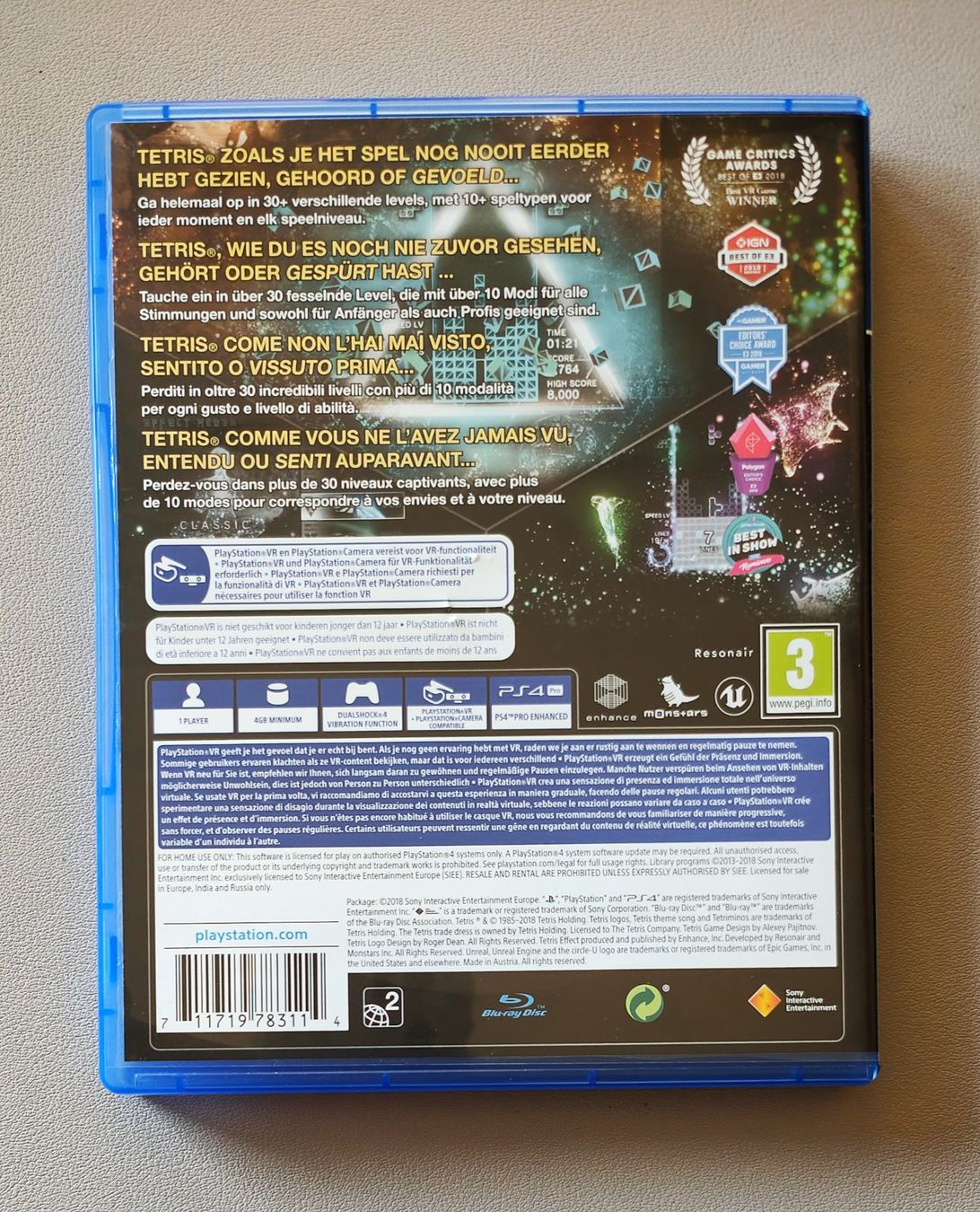 Giochi: Tetris Effect PS4 TOP – Nuovo (secondo la descrizione) da Bern venduto da breesell321 1