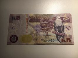 Zambia 5 Kwacha 2015