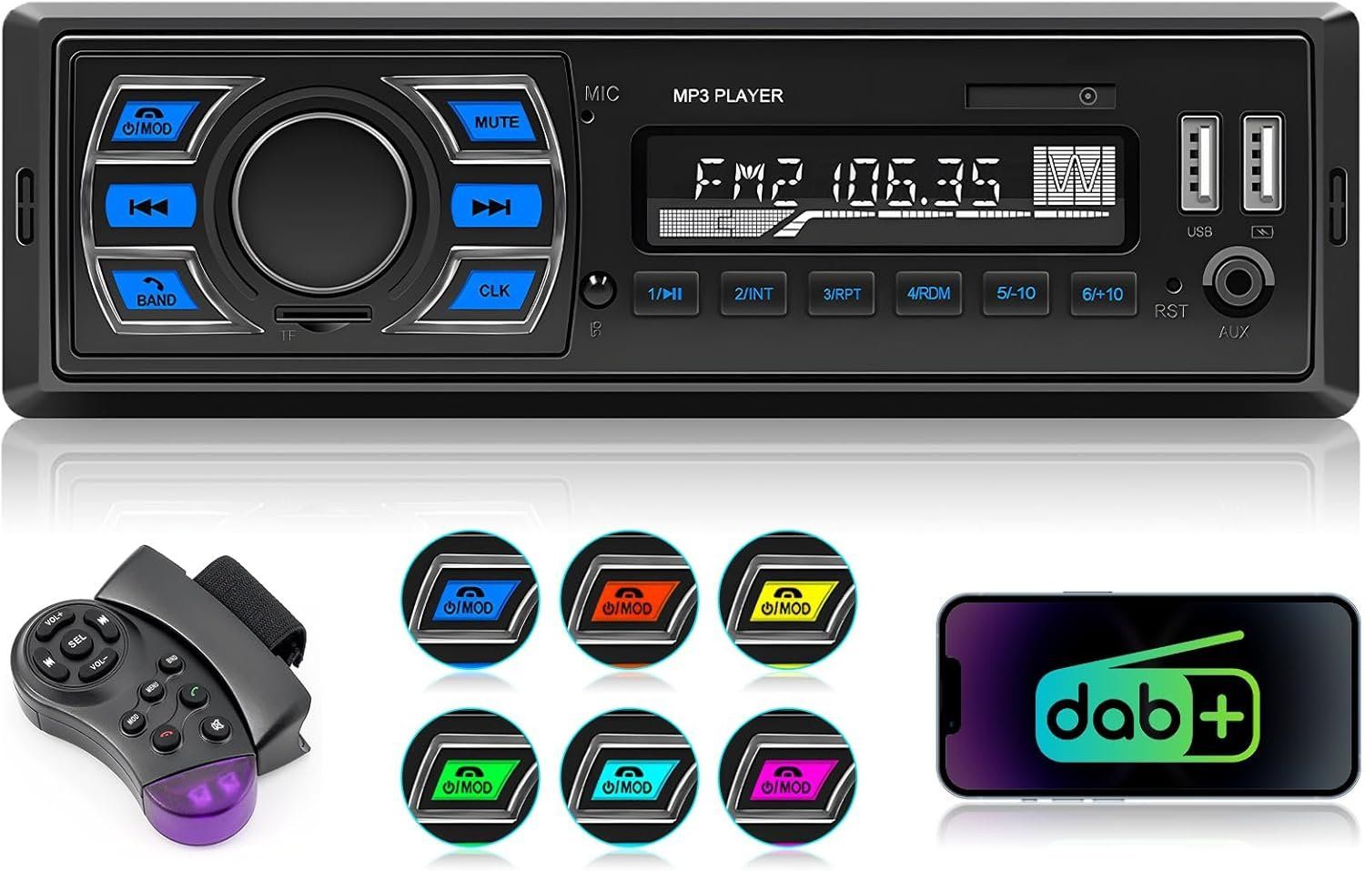Radio: Autoradio DAB+ BT – Nuovo e nell'imballaggio originale da Hundwil venduto da tec_mm27