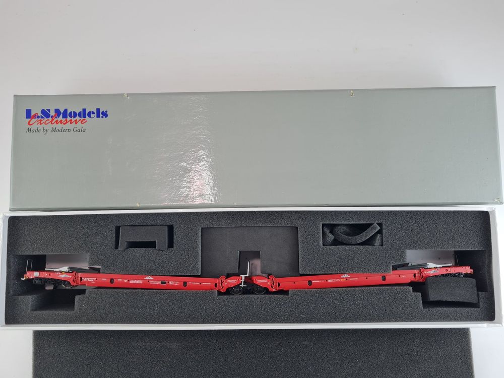 LS MODELS 30306 - Set de 2 WAGONS KC - CAISS MOBILE FRIGO. CHRONO FROID