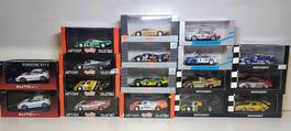 Verk.-div.Porsche Modelle-Minichamps-Quartzo+Auto-Art-1:43!