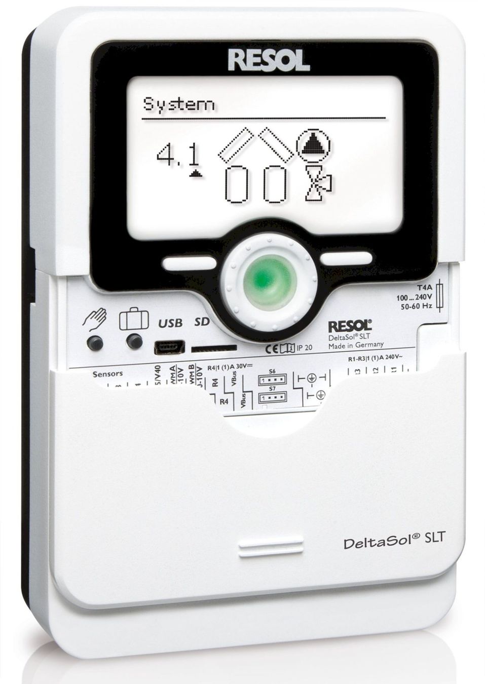 Dispositivi a energia solare: DeltaSol SLT Solar Systemregler+4 Fühler – Nuovo e nell'imballaggio originale da Bottighofen venduto da zaap 1