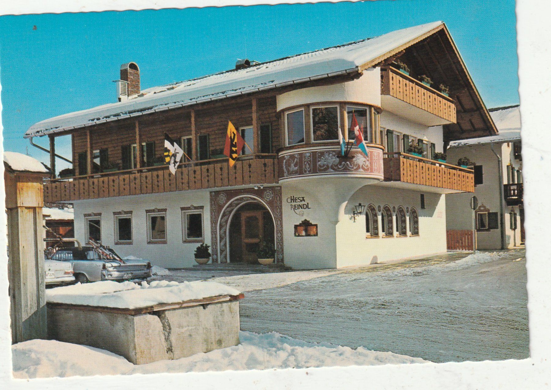 Cartes postales: Restaurant  garmisch Partenkirchen – D'occasion à Lumbrein par made02