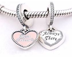 Original Pandora  "Best Friends" Charm