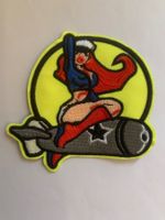 Pin Up Patch, Badge, Bügelbild