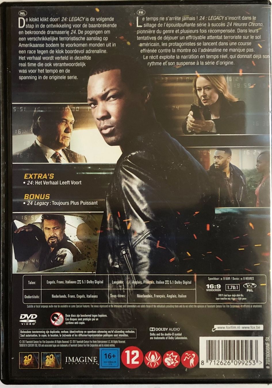 Tous les DVDs: 24 HEURES CHRONO - LEGACY – D'occasion à Poliez-Pittet par Newtown-Records 1