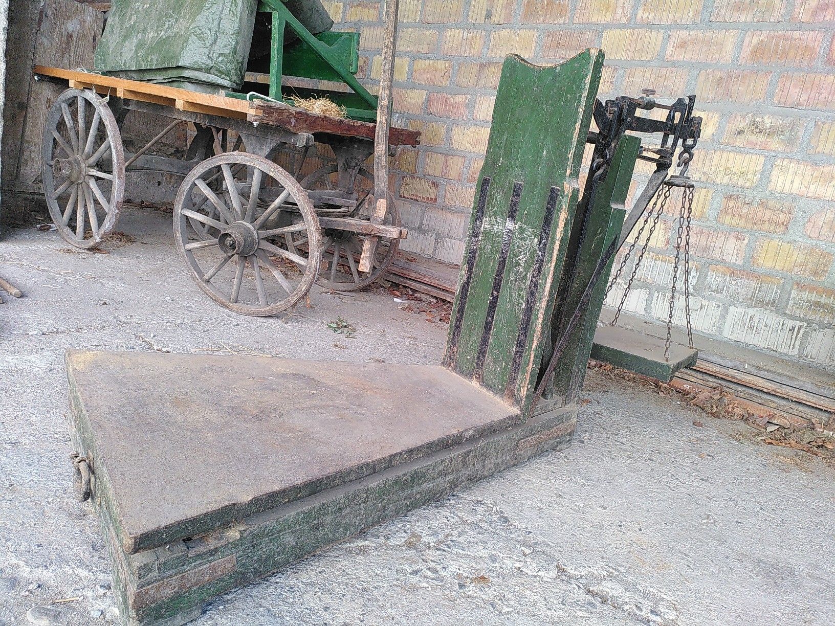 Bilance e pesi: Dezimalwaage antik – Usato da Malans GR venduto da basile001 2
