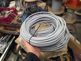 Kabel Starkstromkabel 4x2.5mm2, 4G2.5 4x2.5 litze22m 22Meter
