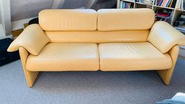 2er Echtledersofa
