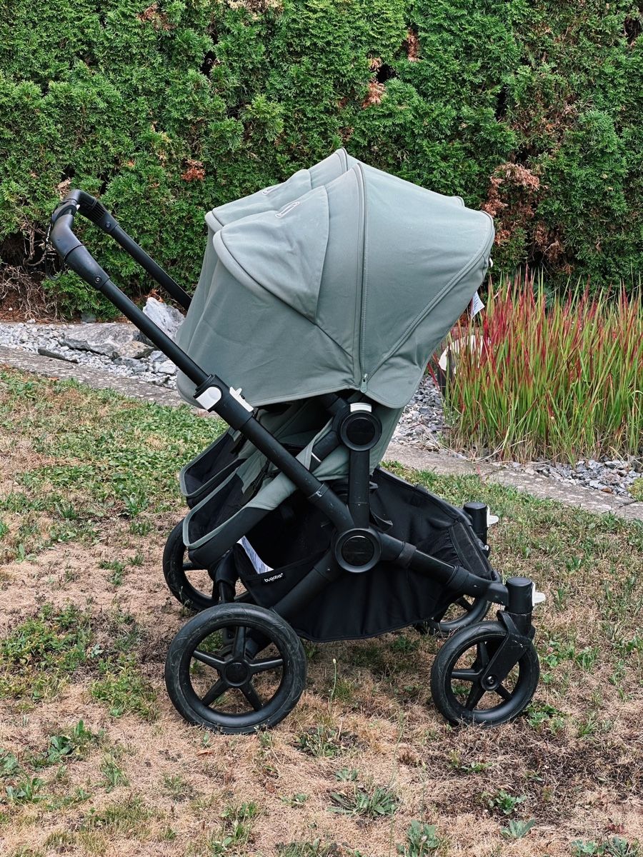 Bugaboo Kinderwagen: Bugaboo Donkey 5 Twin Stroller Forest Green Used – Gebraucht aus Affoltern am Albis von rot_682g 1