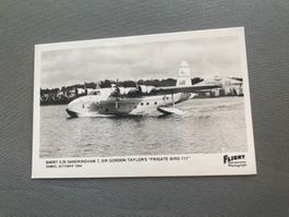 Ansichtskarte Short S25 Sandringham 7 Frigate Bird 1954