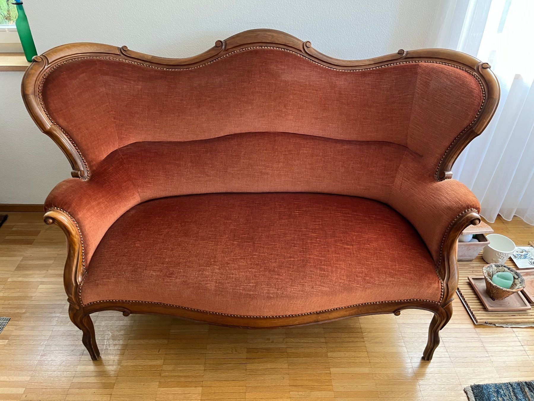 Divani: Louis Philippe Sofa / Canapé Antik – Usato da Lenz venduto da Klimbim7083