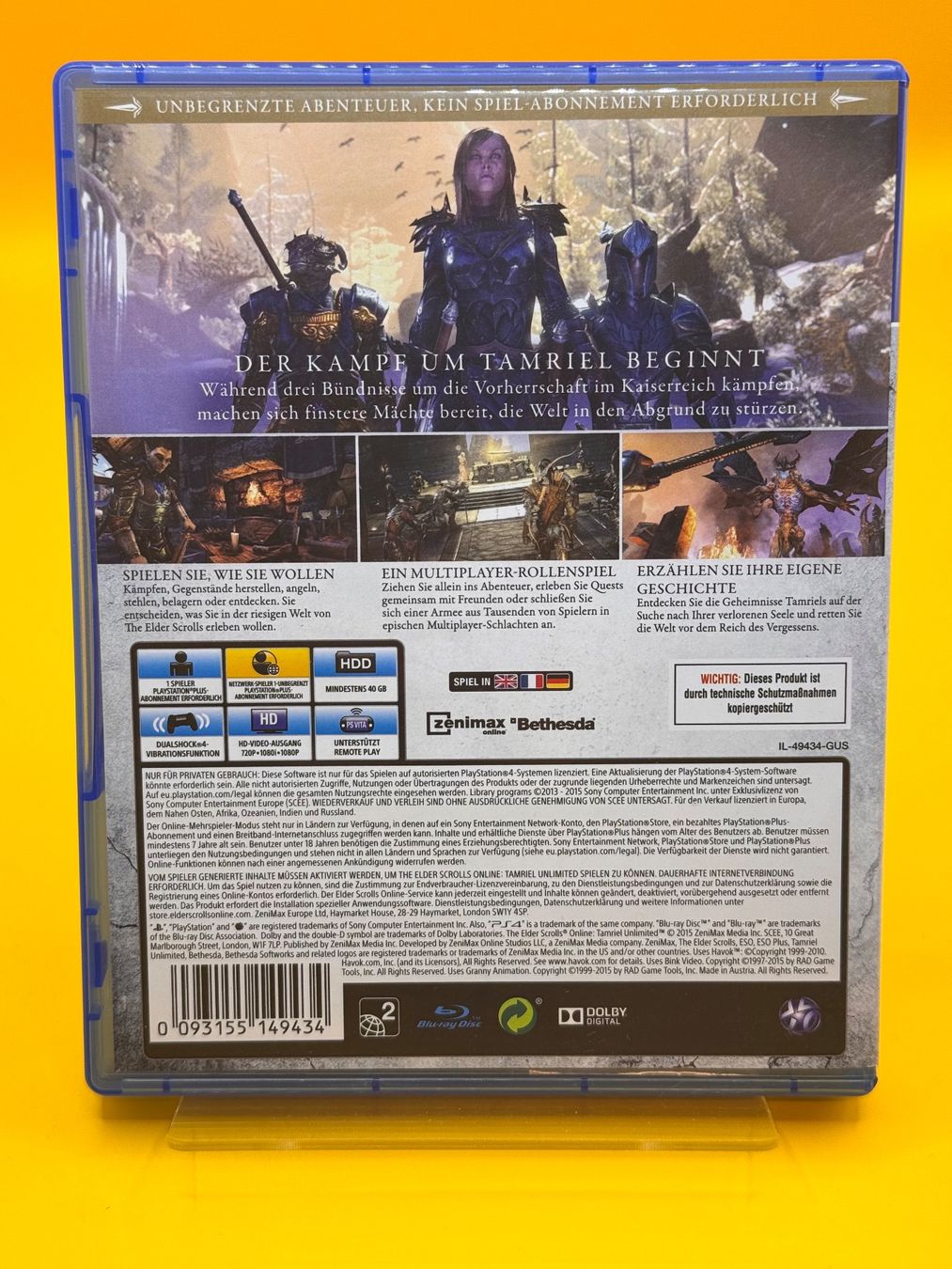 Sony Giochi: The Elder Scrolls Online PS4 Tamriel Unlimited – Usato da Oberwil b. Zug venduto da silver2024 1